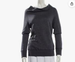 James Perse French Terry Cowel Neck Sweatshirt size 3